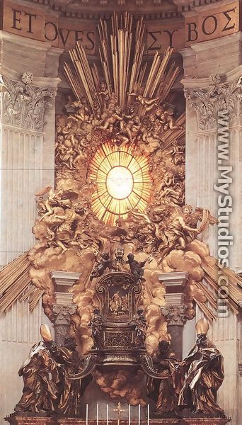 The Throne of Saint Peter - Gian Lorenzo Bernini