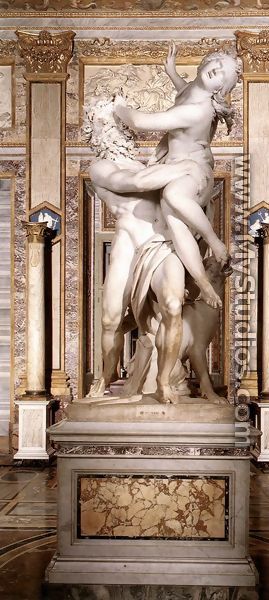 The Rape of Proserpine [detail: 2] (or Pluto and Proserpine) - Gian Lorenzo Bernini