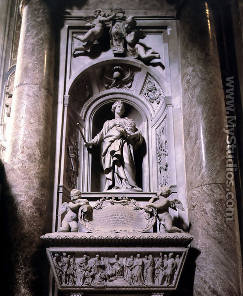 Tomb of Countess Matilda of Tuscany - Gian Lorenzo Bernini