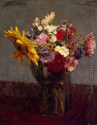 Flowers VIII - Ignace Henri Jean Fantin-Latour