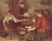 The Frugal Repast - Emile Friant