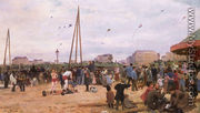 The Fairgrounds at Porte de Clignancourt, Paris - Victor-Gabriel Gilbert