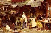 Le Marche De Maubeuge (The Maubeuge Market) - Victor-Gabriel Gilbert