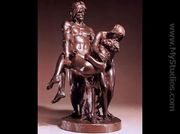 Les Premieres Funerailles, Adam et Eve portant Abel (First Mourning, Adam and Eve carrying Abel) - Louis-Ernest Barrias