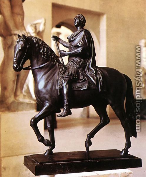 Equestrian statue of Louis XV - Edme Bouchardon