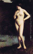Standing Nude before the Lake - Antony Troncet
