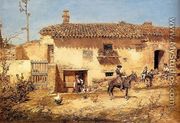 A Spanish Farm - Jose Benlliure y Gil
