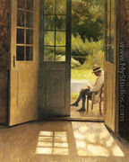 The Open Door - Peter Vilhelm Ilsted