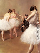 The Ballet Lesson - Pierre Carrier-Belleuse