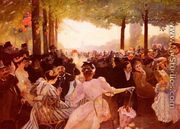 Avenue Du Bois-De-Boulogne (or Club Des Pannes) - Albert Marie Adolphe Dagnaux
