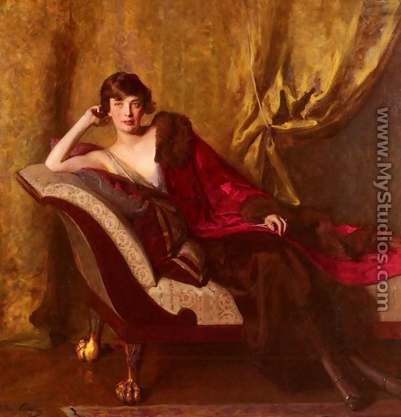 Portrait Of Countess Michael Karolyi - John Quincy Adams