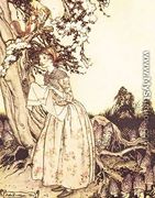 Mother Goose: The Fair Maid who the first of Spring - Arthur Rackham