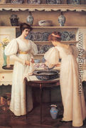 Blue and White - Louise Jopling
