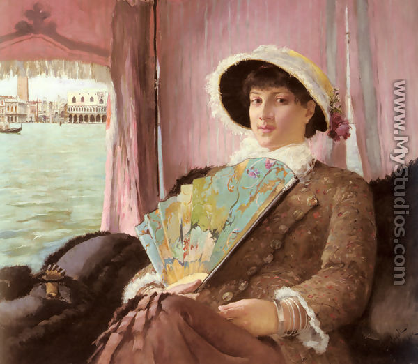 Girl in a Gondola - Georg Pauli