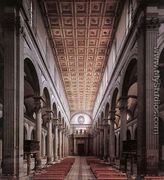 The nave of the church - Filippo Brunelleschi