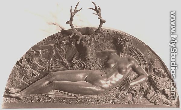 Nymph of Fontainebleau - Benvenuto Cellini