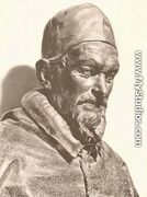 Bust of Pope Innocent X - Alessandro Algardi