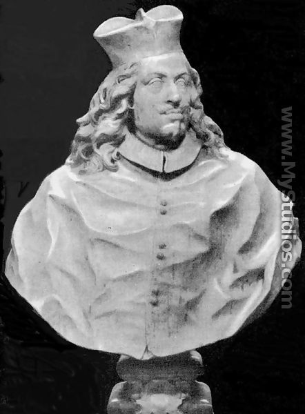 Bust of Cardinal Gian Carlo de