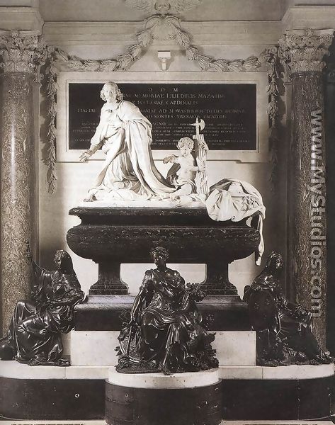 Funeral Monument of Mazarin - Antoine Coysevox