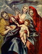 Holy Family I - El Greco (Domenikos Theotokopoulos)