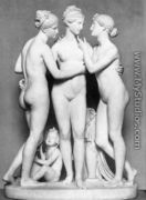 The Three Graces with Cupid - Bertel Thorvaldsen