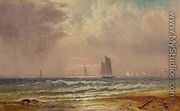 Sails Off the New Bedford Coast - Charles Henry  Gifford