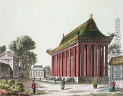 The European Palace at Yuen-Ming-Yuan, illustration from Le Costume Ancien et Moderne by Giulio Ferrario, published c.1820s-30s - Gaetano Zancon