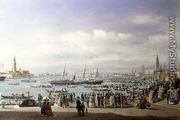 Napoleon III Arriving in Venice - Francesco Zanin
