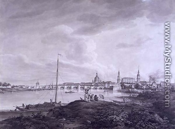 View of Dresden, c.1788 - Adrian Zingg