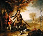 The Third Duke of Richmond (1735-1806) out Shooting with his Servant, c.1765 - Johann Zoffany