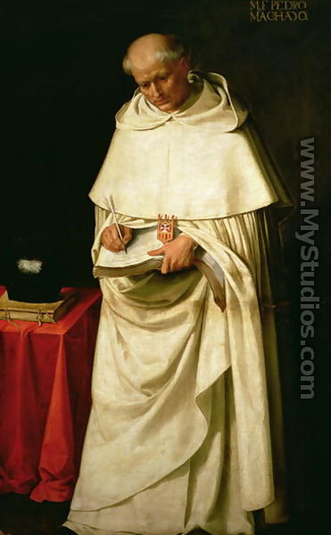 Brother Pedro Machado (d.1604) - Francisco De Zurbaran