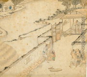 Husking, from Gengzhi tu (Pictures of Tilling and Weaving) - Tang Yin