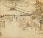 Winnowing and Sifting, from Gengzhi tu (Pictures of Tilling and Weaving) - Tang Yin
