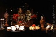 Still Life with Oysters - Frans Ykens