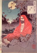 Meditation by moonlight - Tsukioka Yoshitoshi