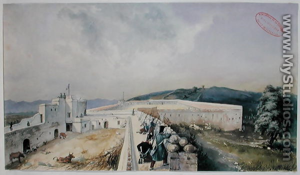 View of an Experimental Farm on the Outskirts of Algiers, c.1830-31 - Yung
