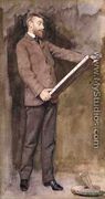 Portrait of Norman Garstin (1847-1926) c.1882 - William John Wainwright
