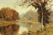 A Woodland Pool in Autumn - Edward Wilkins Waite