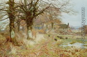 A Scene at Brockham, Surrey, 1888 - Edward Wilkins Waite