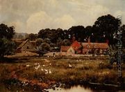 The Hatch Farm, Gomshall, Surrey - Edward Wilkins Waite