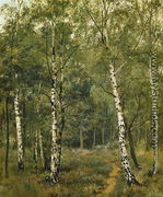 Silver Birches, Fittleworth Common, Sussex - Edward Wilkins Waite