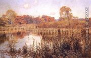 Autumn Glow, Paddington Pond, Abinger Hammer, 1894 - Edward Wilkins Waite