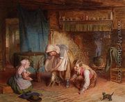 Pussys First Lesson, c.1870 - James Clarke Waite