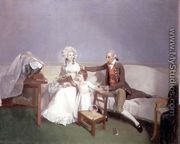 Sir Robert and Lady Buxton and their Daughter Anne, c.1786 - Henry Walton