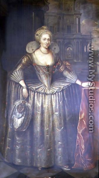 Anne of Denmark (1574-1619) - John Whitehead Walton