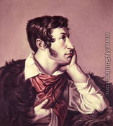 Portrait of Adam Bernard Mickiewicz (1798-1855) - Walenty Wankowicz