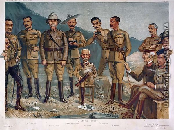A General Group, published by Vanity Fair 1900 - (after) Ward, Leslie Matthew