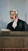 A Judicial Churchman, from Vanity Fair, 24th November 1898 - Leslie Mathew Ward