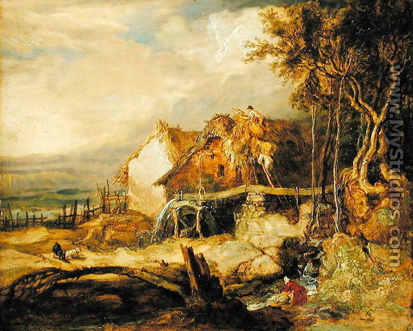 An Overshot Mill, c.1802-07 - James Ward
