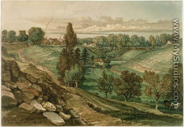 Chiseldon, near Marlborough, Wiltshire, 1822 - James Ward